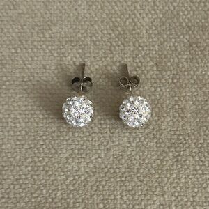 Elegant Silver Stud Earrings